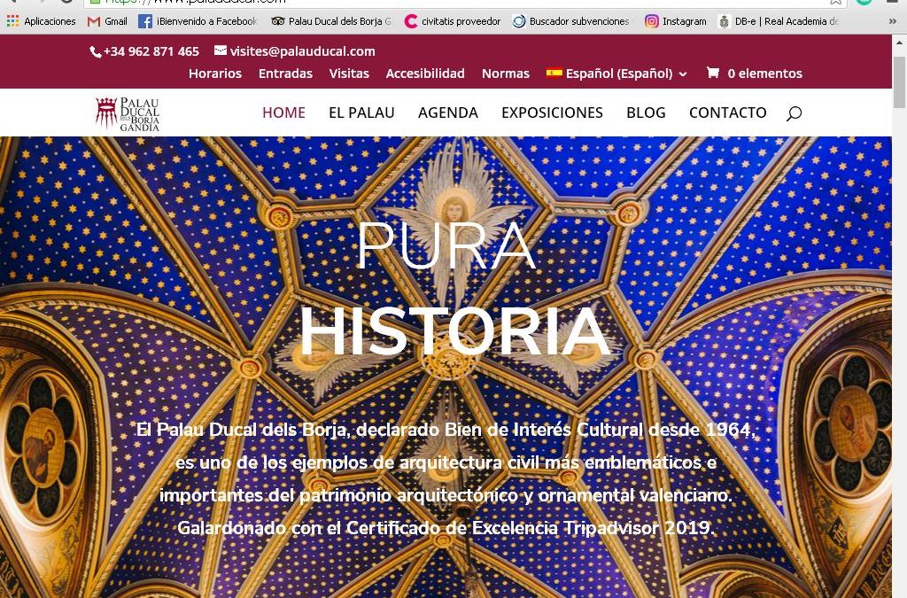 LA NOVA TENDA ONLINE DEL PALAU DUCAL