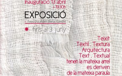 Exposició SALUT TÈXTIL d’Empar Alandete