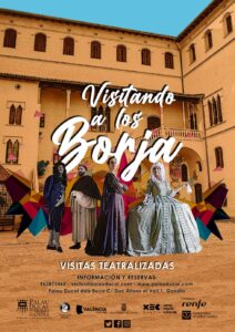 Cartel de Visitando los Borja - Visitas Teatralizadas