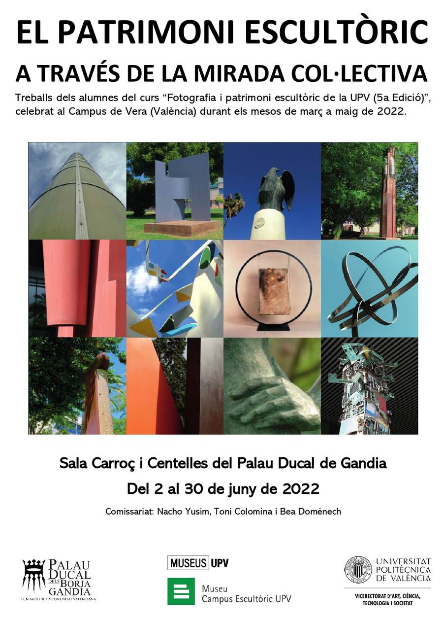 Exposición FOTOGRAFÍA Y PATRIMONIO ESCULTÓRICO DE LA UPV
