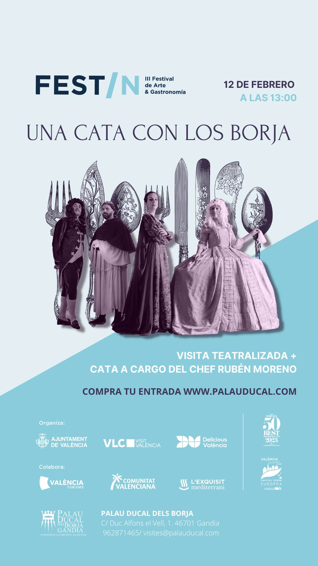Festín LA CATA DE LOS BORJA 2023