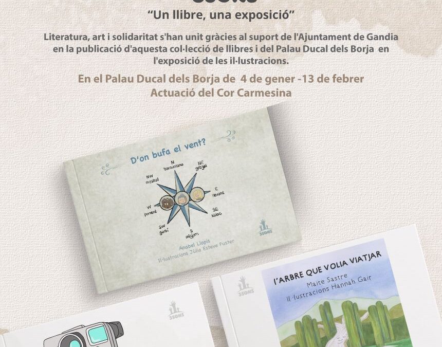 IV RETO SOLIDARIO- UN LIBRO UNA EXPOSICIÓN «3 SONS»