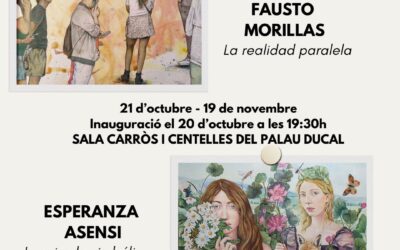 FAUSTO MORILLAS I ESPERANZA ASENSI EN PALAU DUCAL