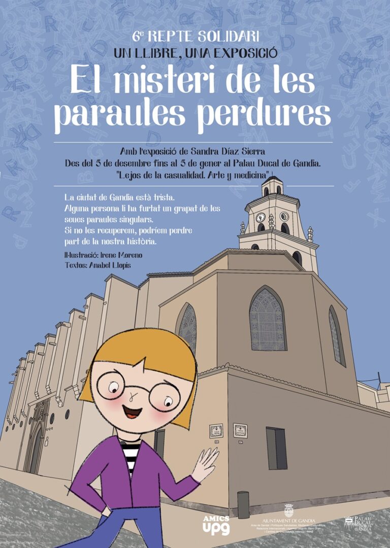 6é Repte Solidari: Un Llibre, Una Exposició. El misteri de les paraules perdudes.