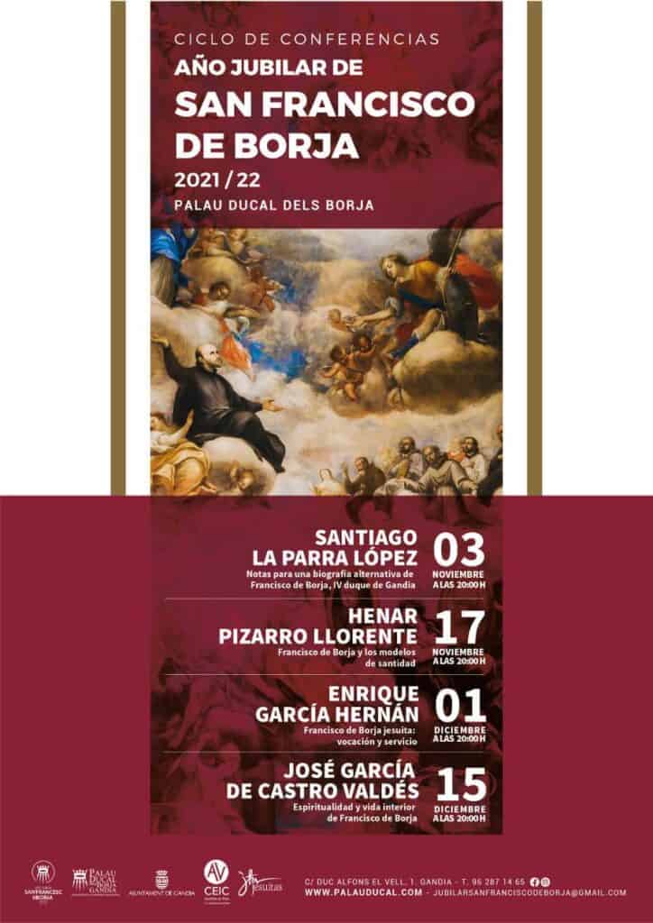 CICLO DE CONFERENCIAS - AÑO JUBILAR DE SAN FRANCISCO DE BORJA