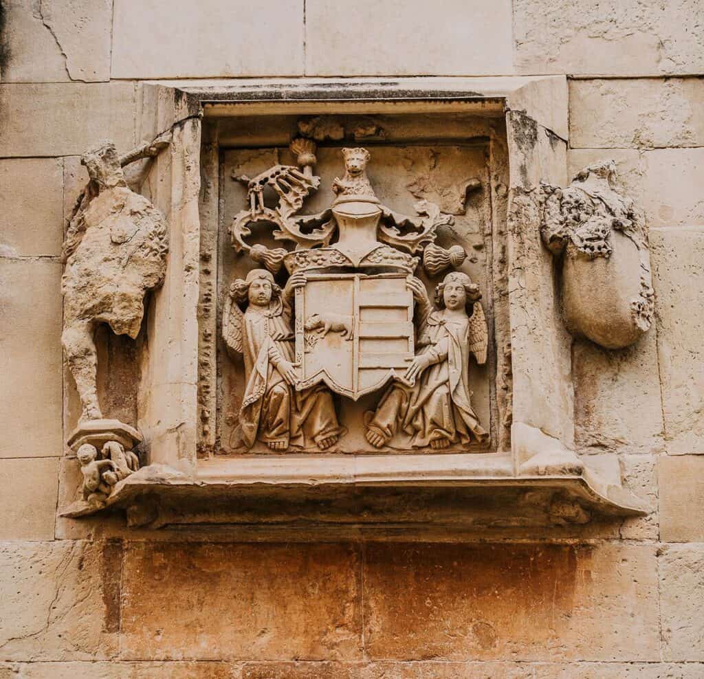 Fachada del Palau dels Borja de Gandia