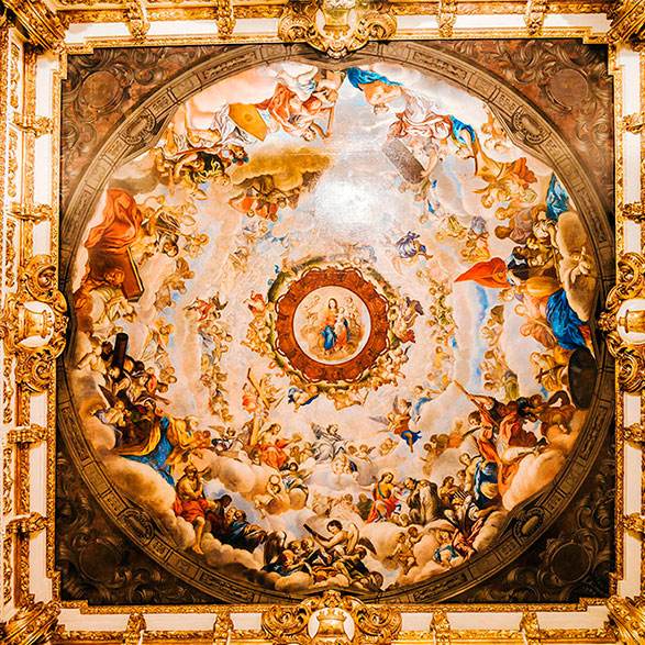Lienzo del Salón del Cielo y la Tierra
