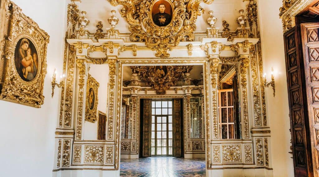 Lienzos de Galería Dorada - Palau Ducal dels Borja