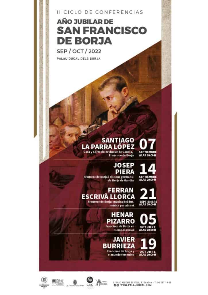 II CICLO DE CONFERENCIAS - AÑO JUBILAR DE SAN FRANCISCO DE BORJA
