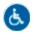 Icono Plazas para personas con discapacidad
