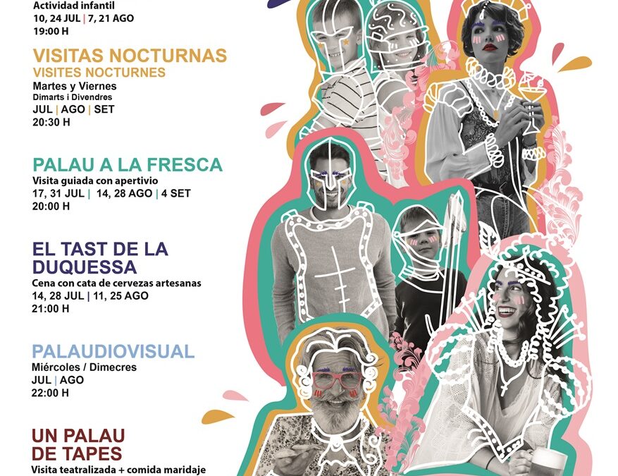 EL PALAU DUCAL DELS BORJA PRESENTA SU CALENDARIO DE VERANO PARA EL 2025