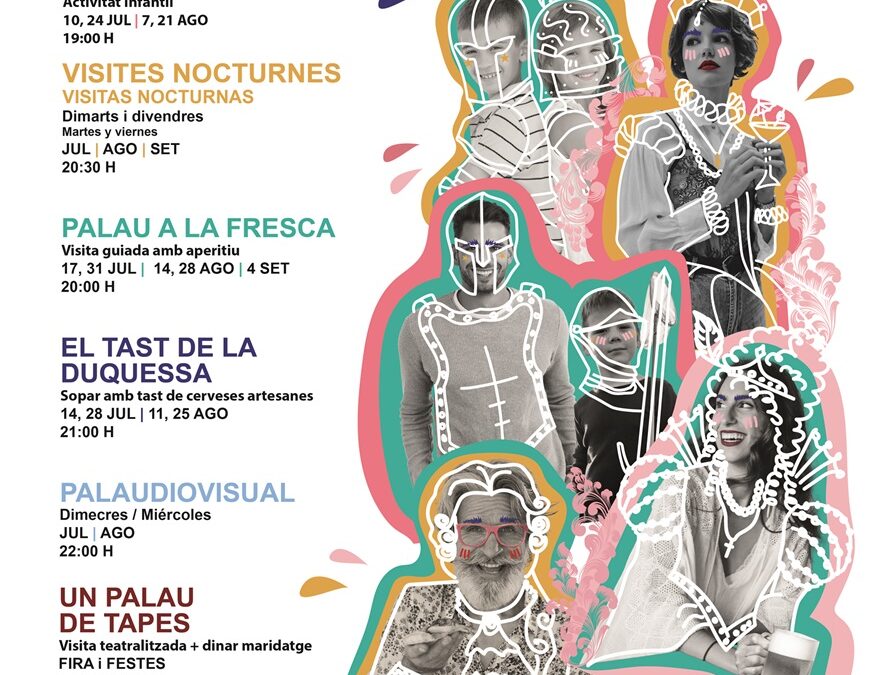 EL PALAU DUCAL DELS BORJA PRESENTA EL SEU CALENDARI D’ESTIU PER AL 2025